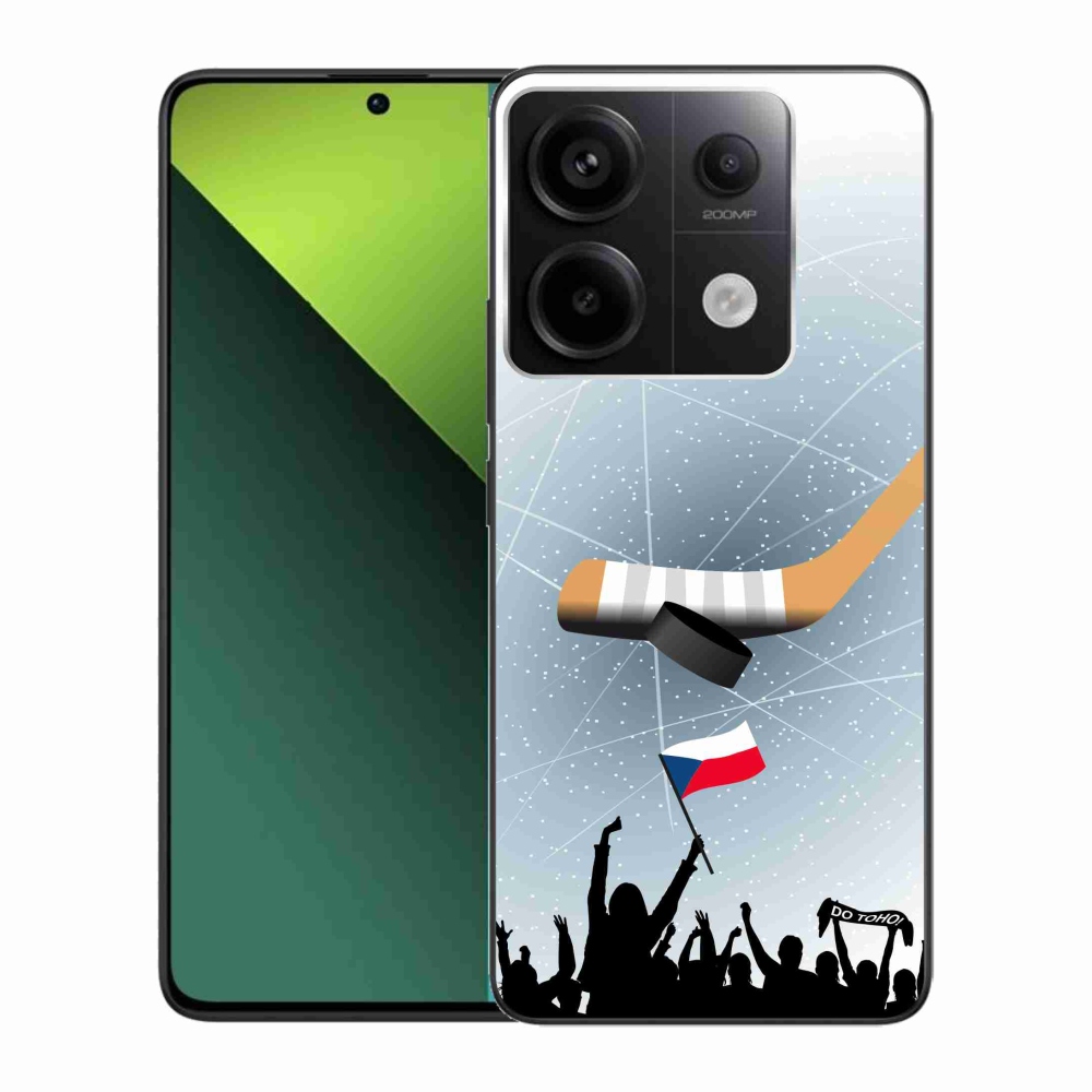 Gél borítás mmCase a Xiaomi Redmi Note 13 Pro 5G/Poco X6 5G - hoki rajongók számára