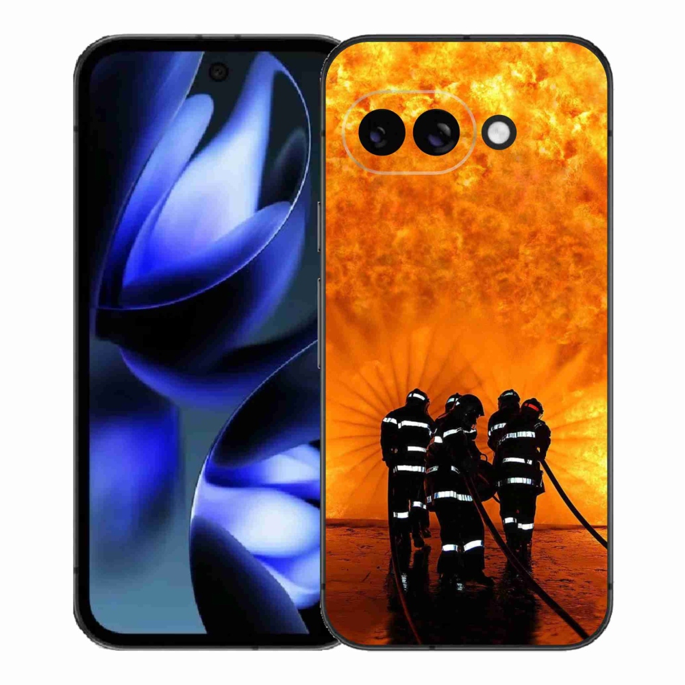 Gél borítás mmCase a Google Pixel 9a készülékhez - Tűz