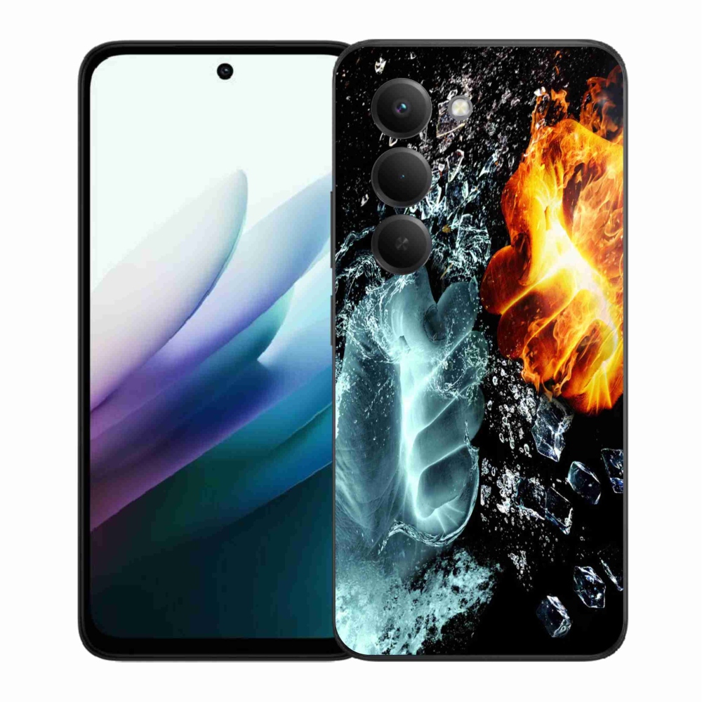 Gél borítás mmCase a Xiaomi Redmi 15 4G/5G (171mm) - víz és tűz