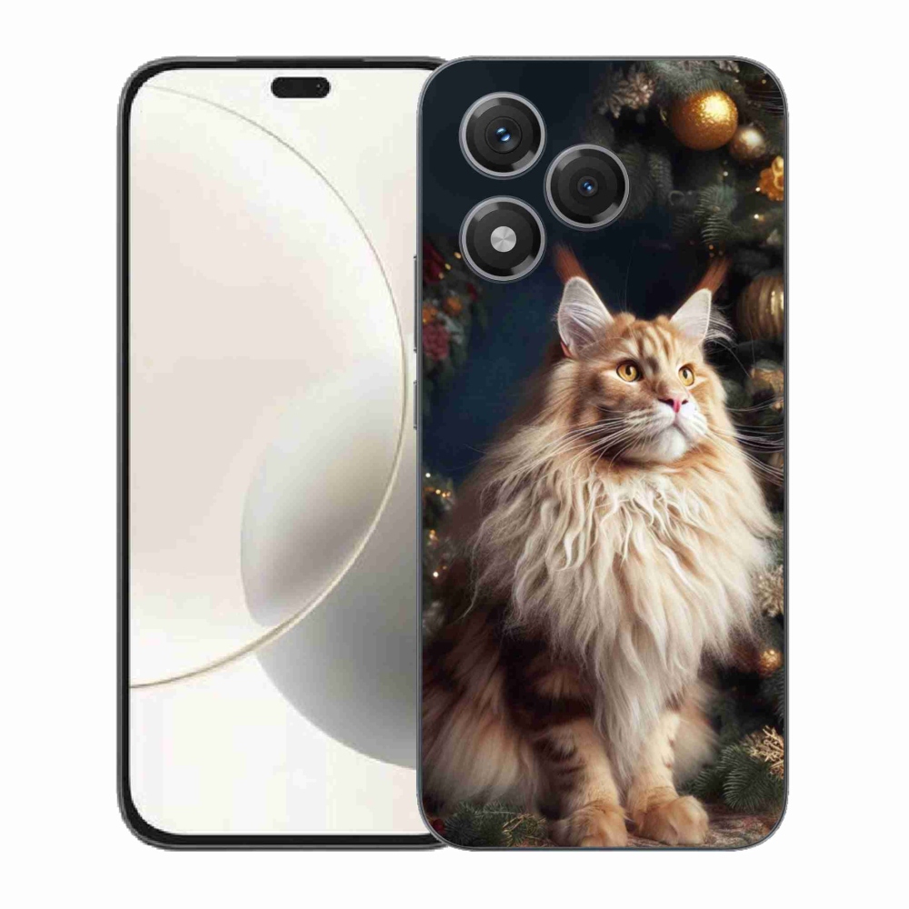 Zselés borítás mmCase a Honor 400 Lite-hoz - macska a fánál