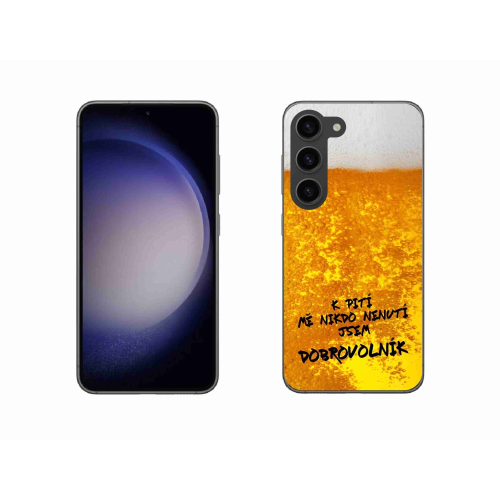 Gél borítás mmCase Samsung Galaxy S23 5G - sör motívum 4