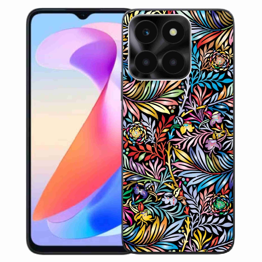 Zselés borítás mmCase a Honor X6a számára - Virágok 5