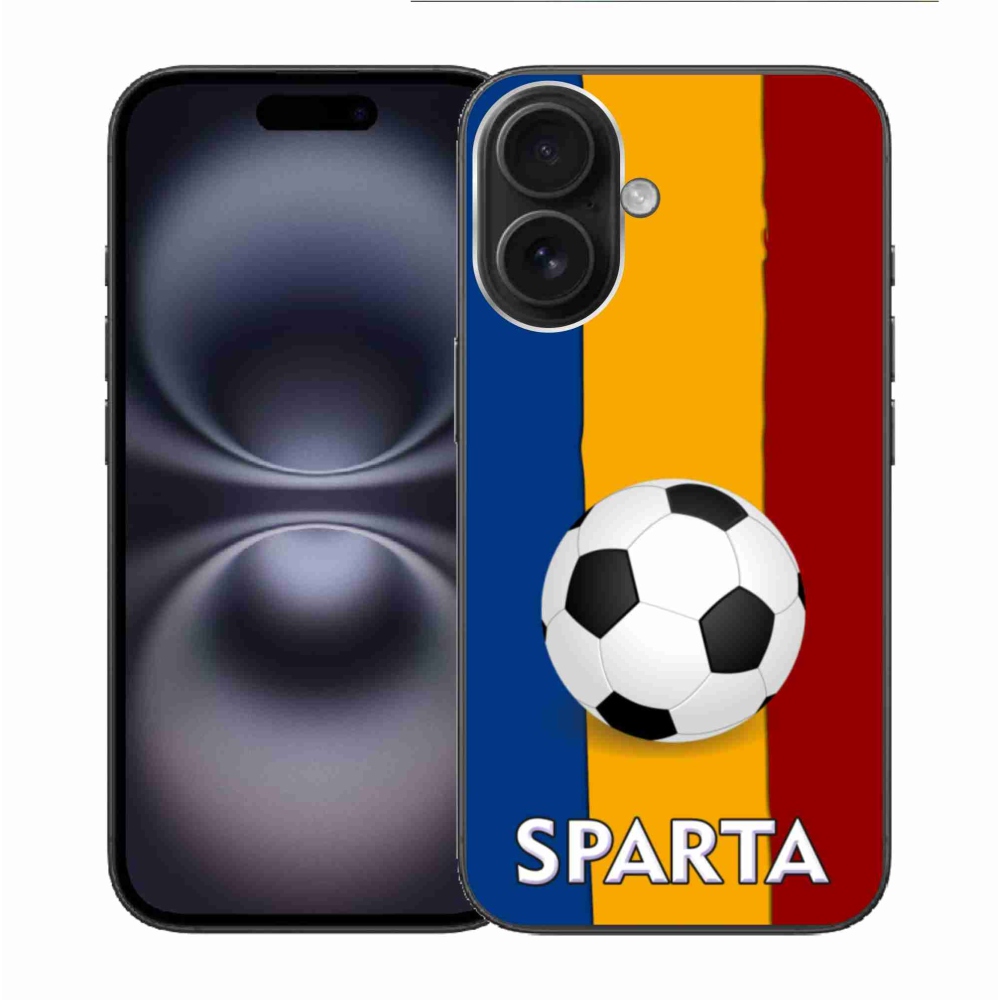 Zselés borítás mmCase iPhone 16-hoz - futball 1