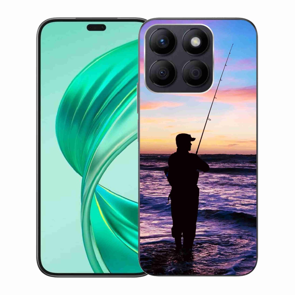 Zselés borítás mmCase a Honor X8b számára - halászat 1