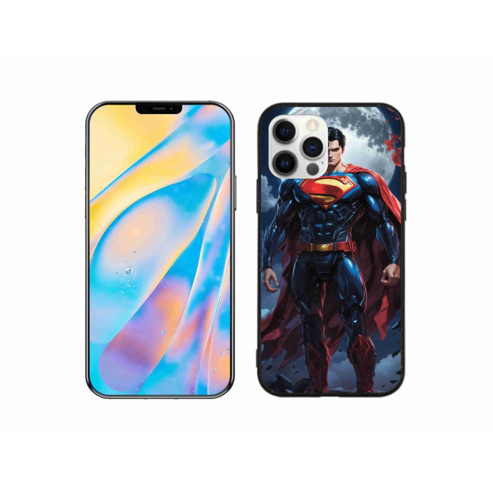 Zselés borítás mmCase iPhone 12 Pro készülékhez - superman