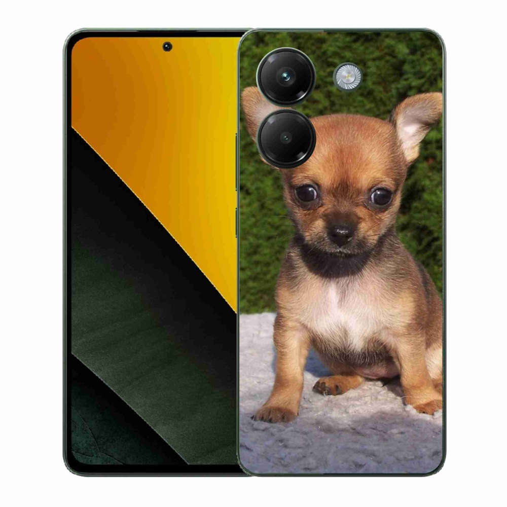Gél borítás mmCase a Xiaomi Poco M7 Pro 5G számára - chihuahua 3
