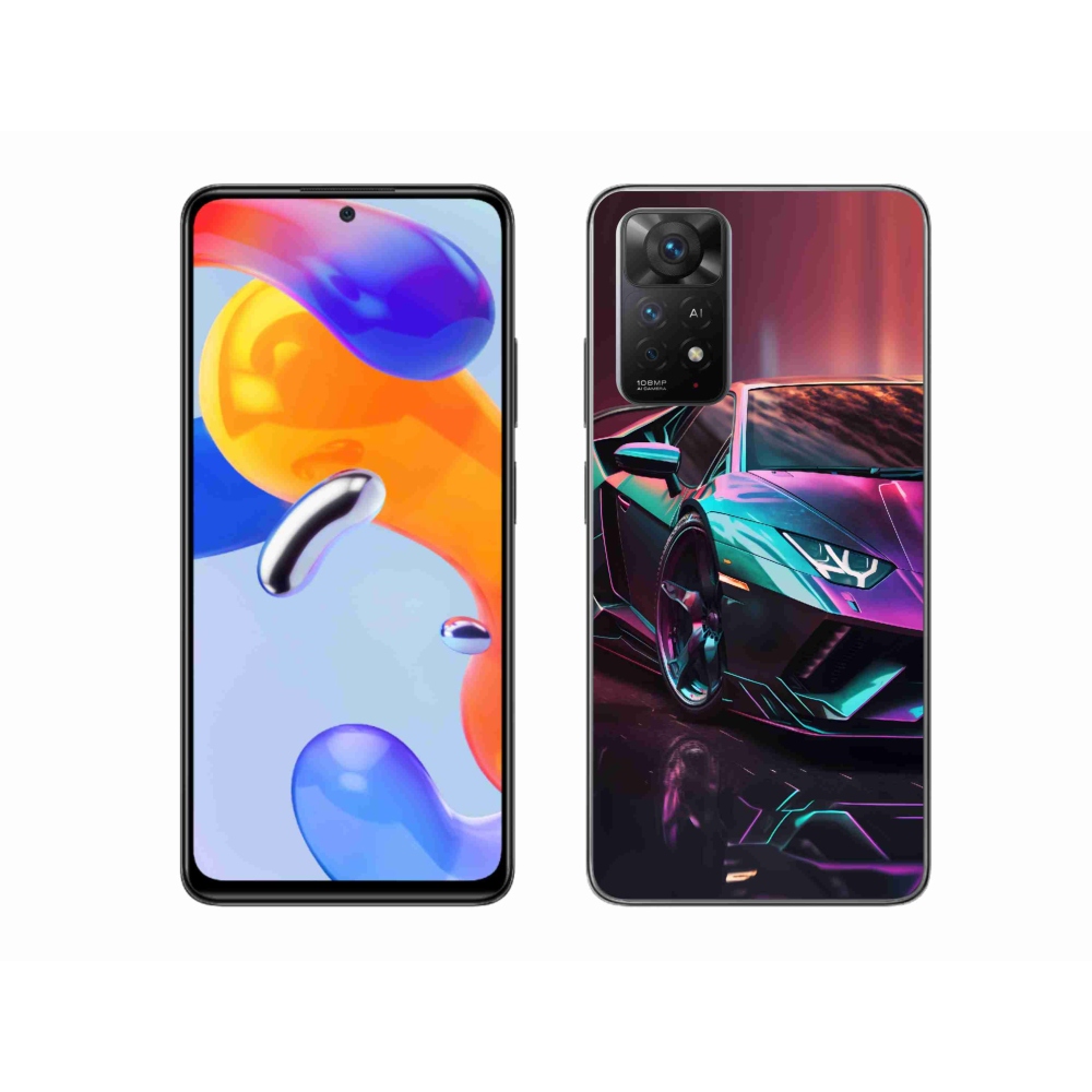 Gél borítás mmCase a Xiaomi Redmi Note 11 Pro 4G/5G - auto 8 számára