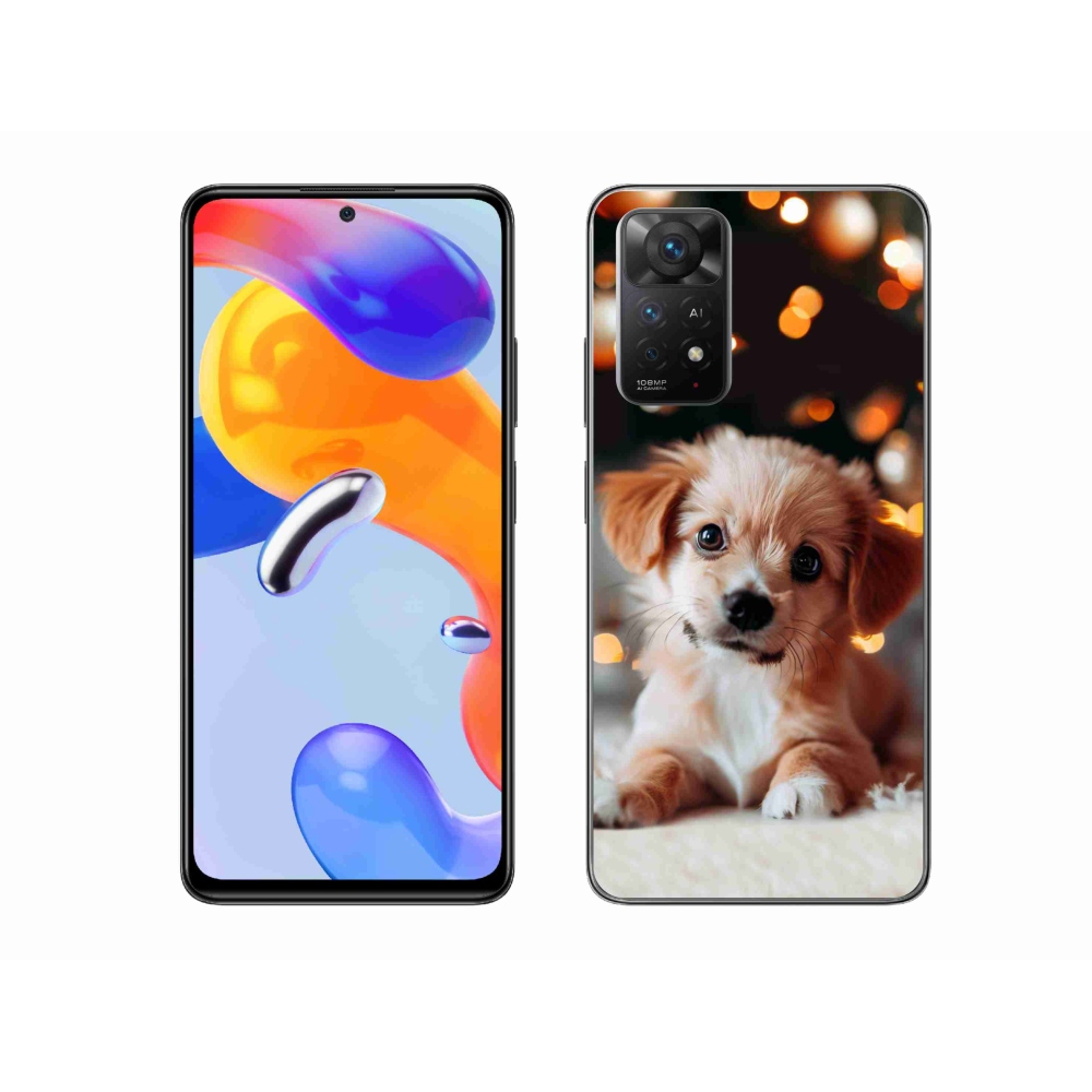Gél borítás mmCase a Xiaomi Redmi Note 11 Pro 4G/5G - kölyökkutyakékhez