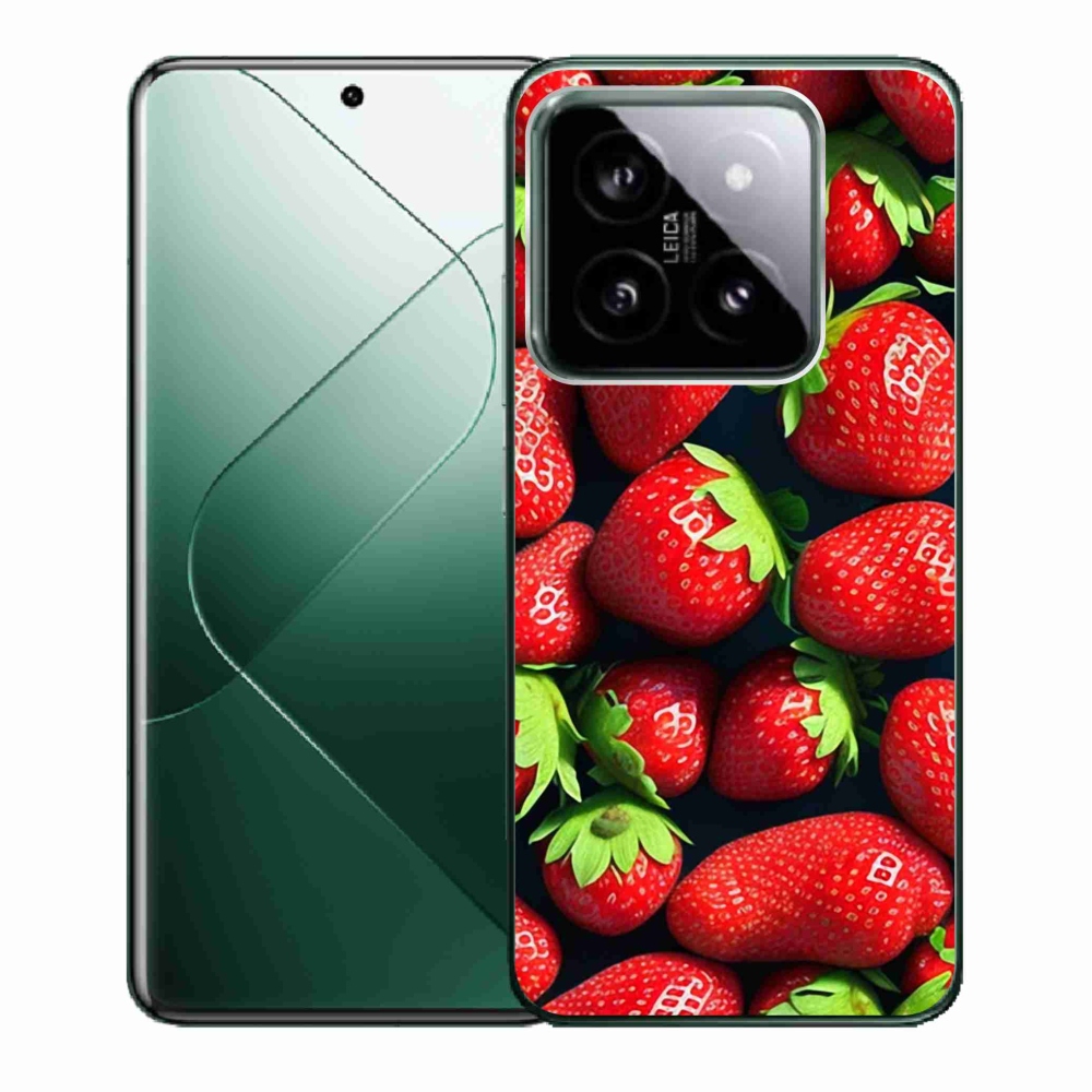 Gél borítás mmCase a Xiaomi 14-hez - eper