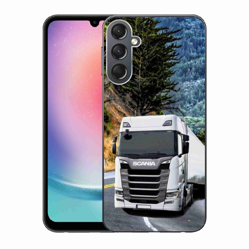 Zselés borítás mmCase Samsung Galaxy A24 - teherautó 1