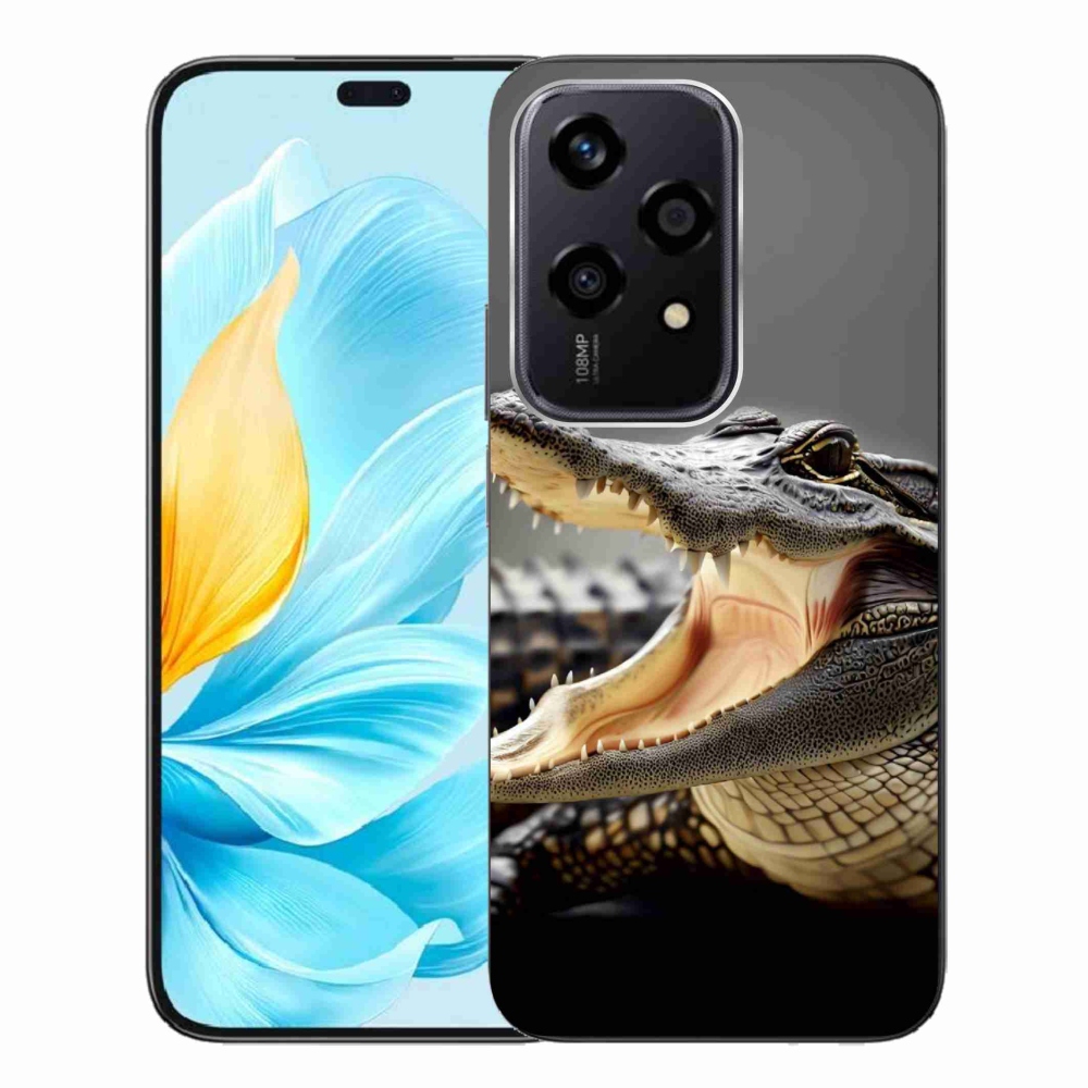 Gél borító mmCase a Honor 200 Lite 5G készülékhez - krokodil
