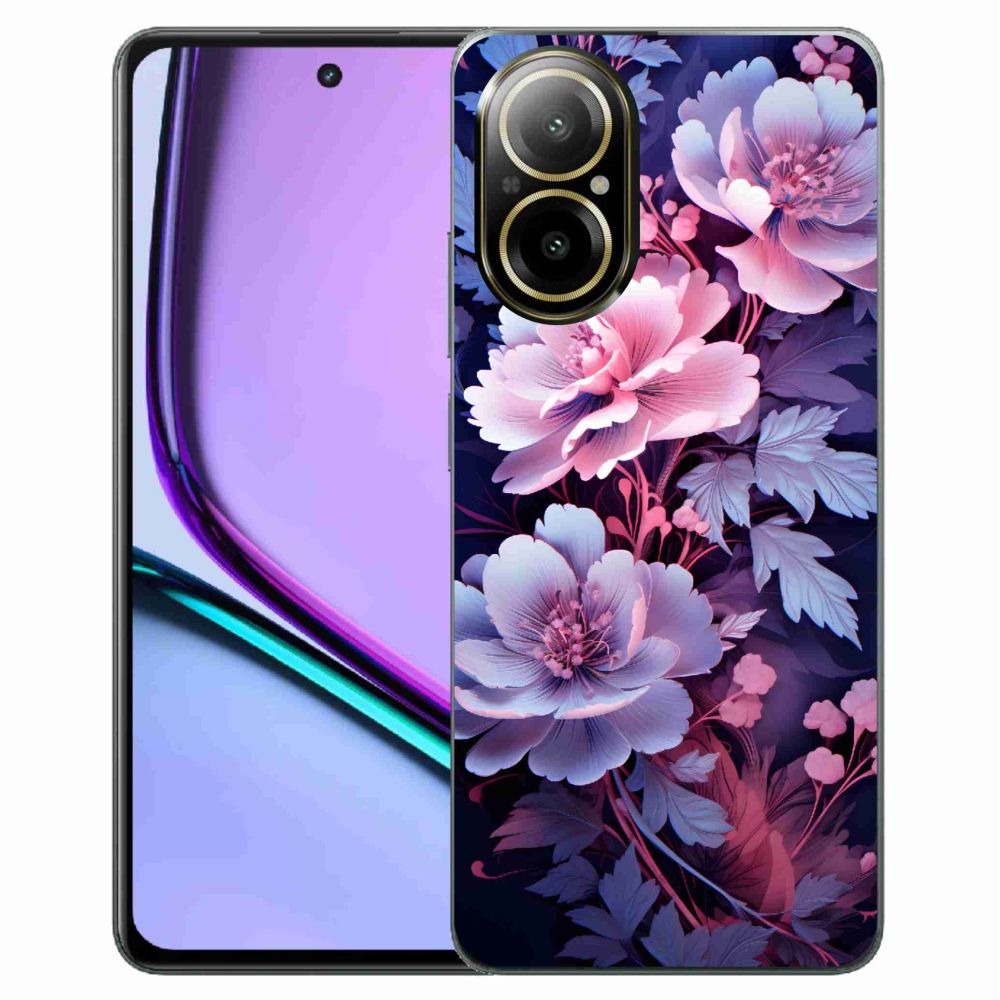 Zselés borítás mmCase a Realme C67 készülékhez - virágok 11