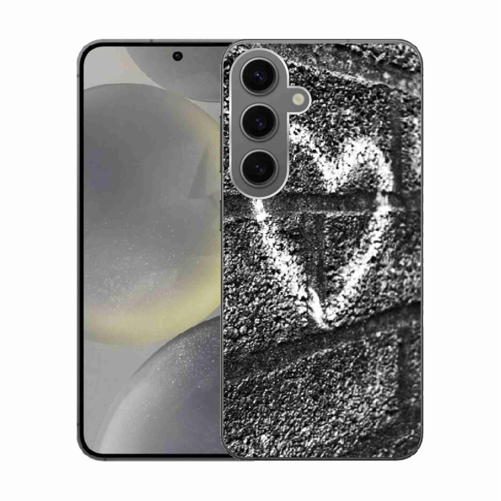 Gél borítás mmCase Samsung Galaxy S24 készülékhez - szív a falon