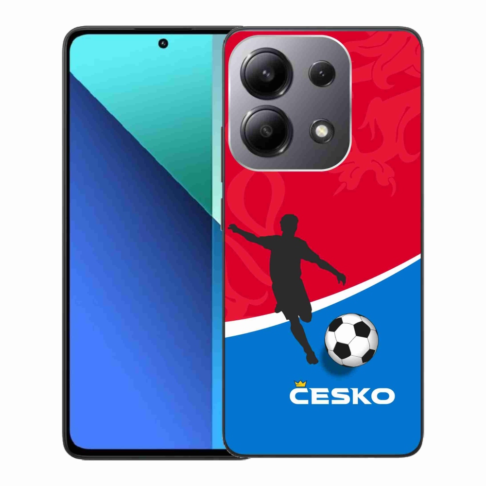 Gél borítás mmCase a Xiaomi Redmi Note 13-hoz - futball Csehország