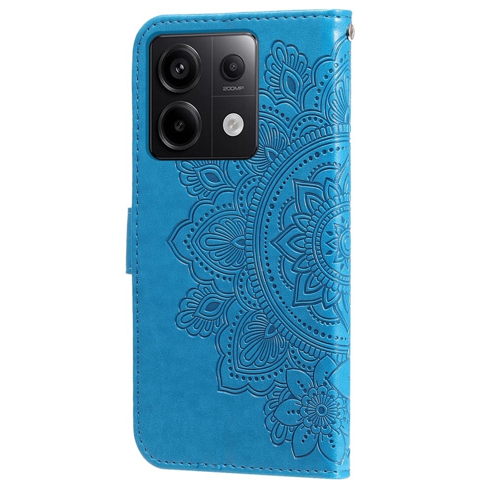 Mandala könyv tok Xiaomi Redmi Note 13 Pro 5G/Poco X6 5G - kék