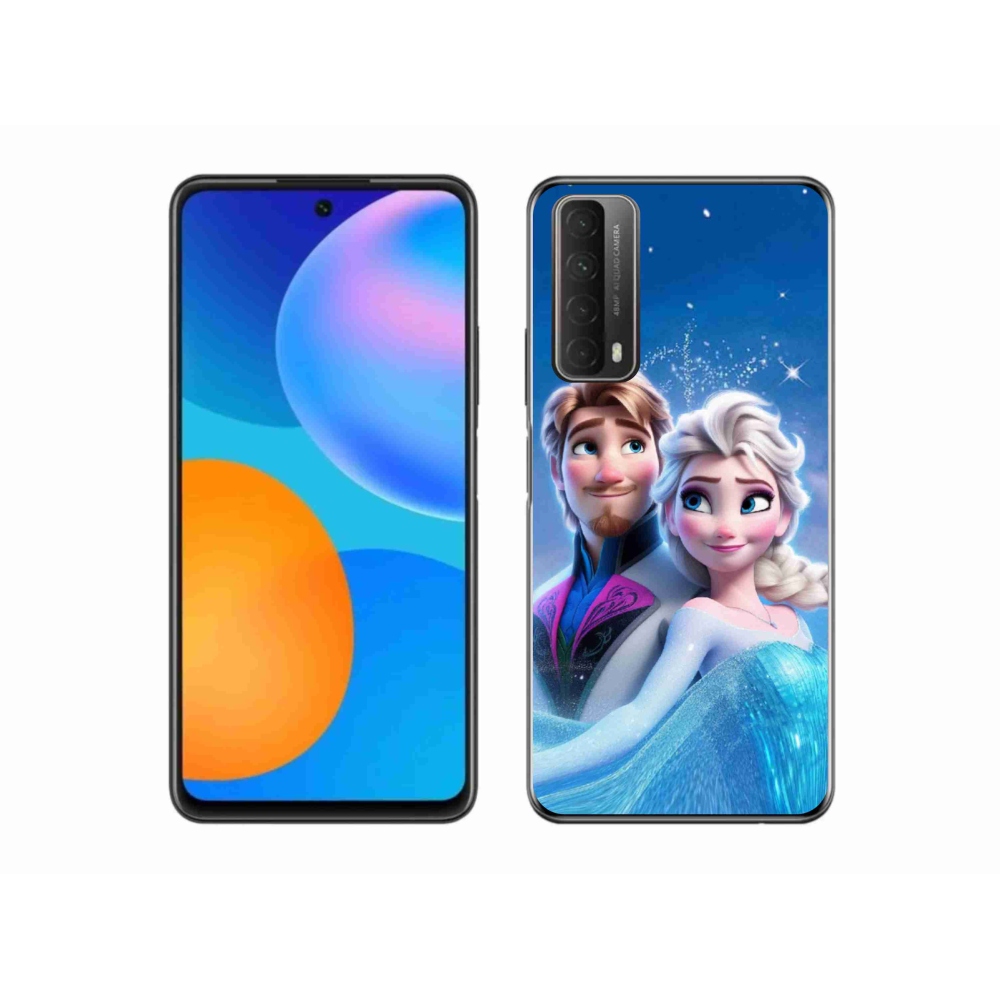 Gél védőhuzat mmCase a Huawei P Smart (2021) - Ice Kingdom 1