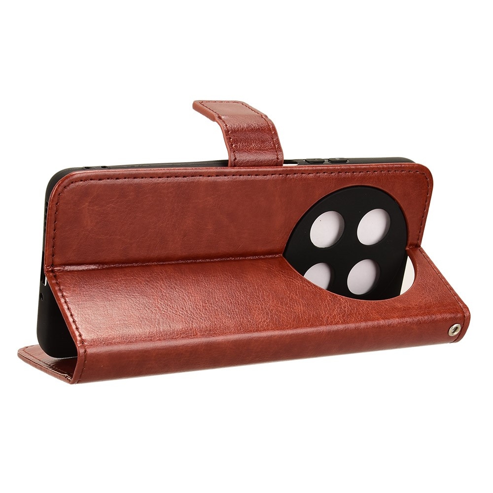 Őrült könyv tok a Huawei Nova 12i készülékhez - barna