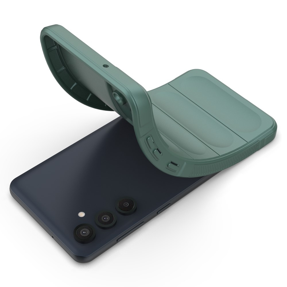 Rugg tartós zselés tok Samsung Galaxy M55 5G - zöld