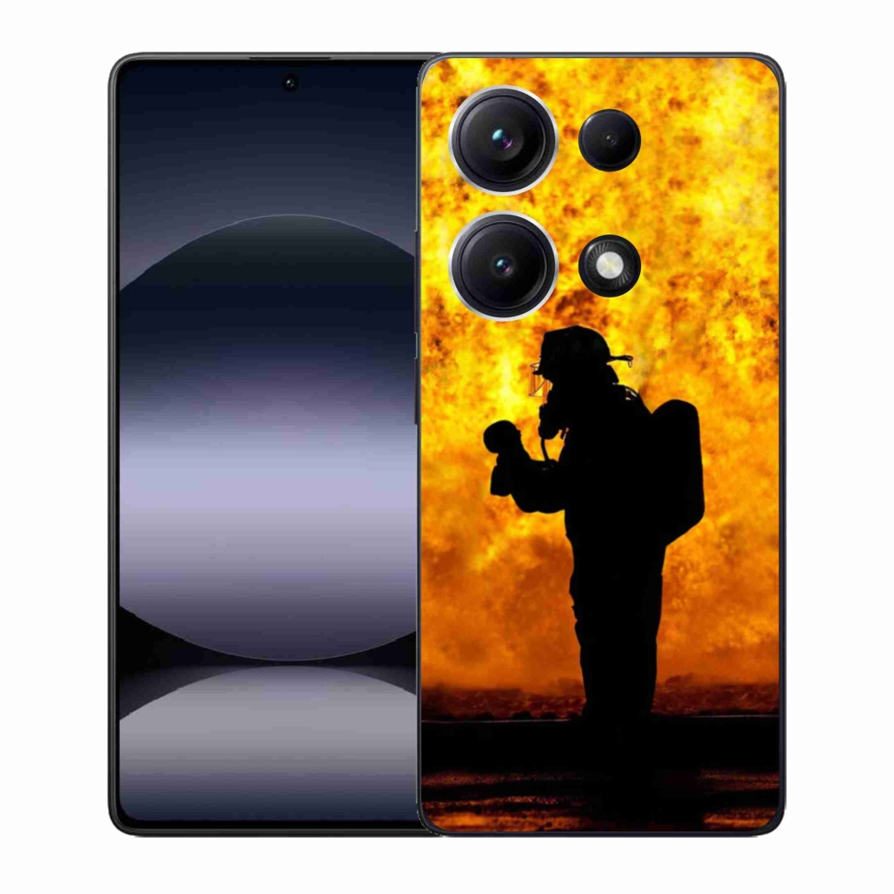 Gél borítás mmCase a Xiaomi Redmi Note 14S-hez - tűzoltó