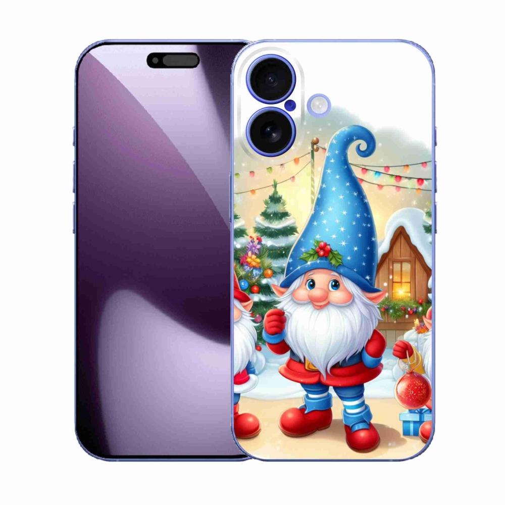 Gél borítás mmCase iPhone 17 készülékhez - Karácsonyi manók