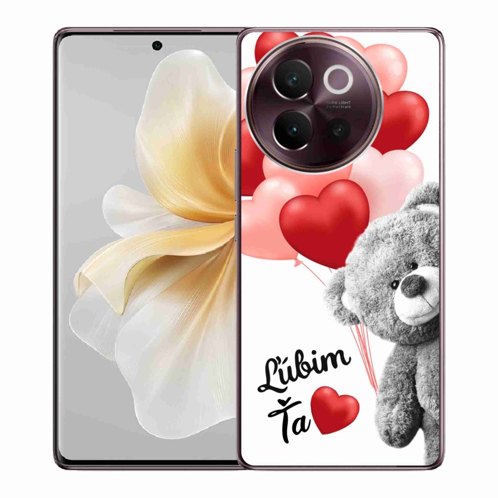 Gél tok mmCase a Vivo V40 Lite 5G számára - I love you en