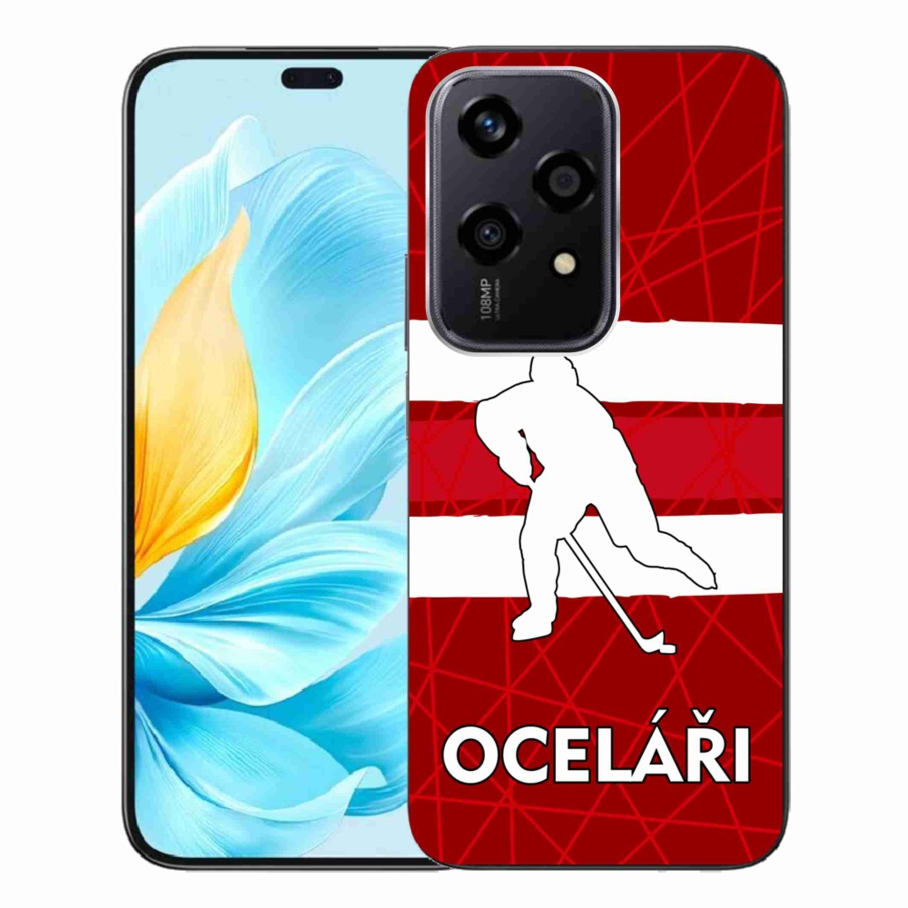 Zselés borítás mmCase a Honor 200 Lite 5G számára - Acélszínűek