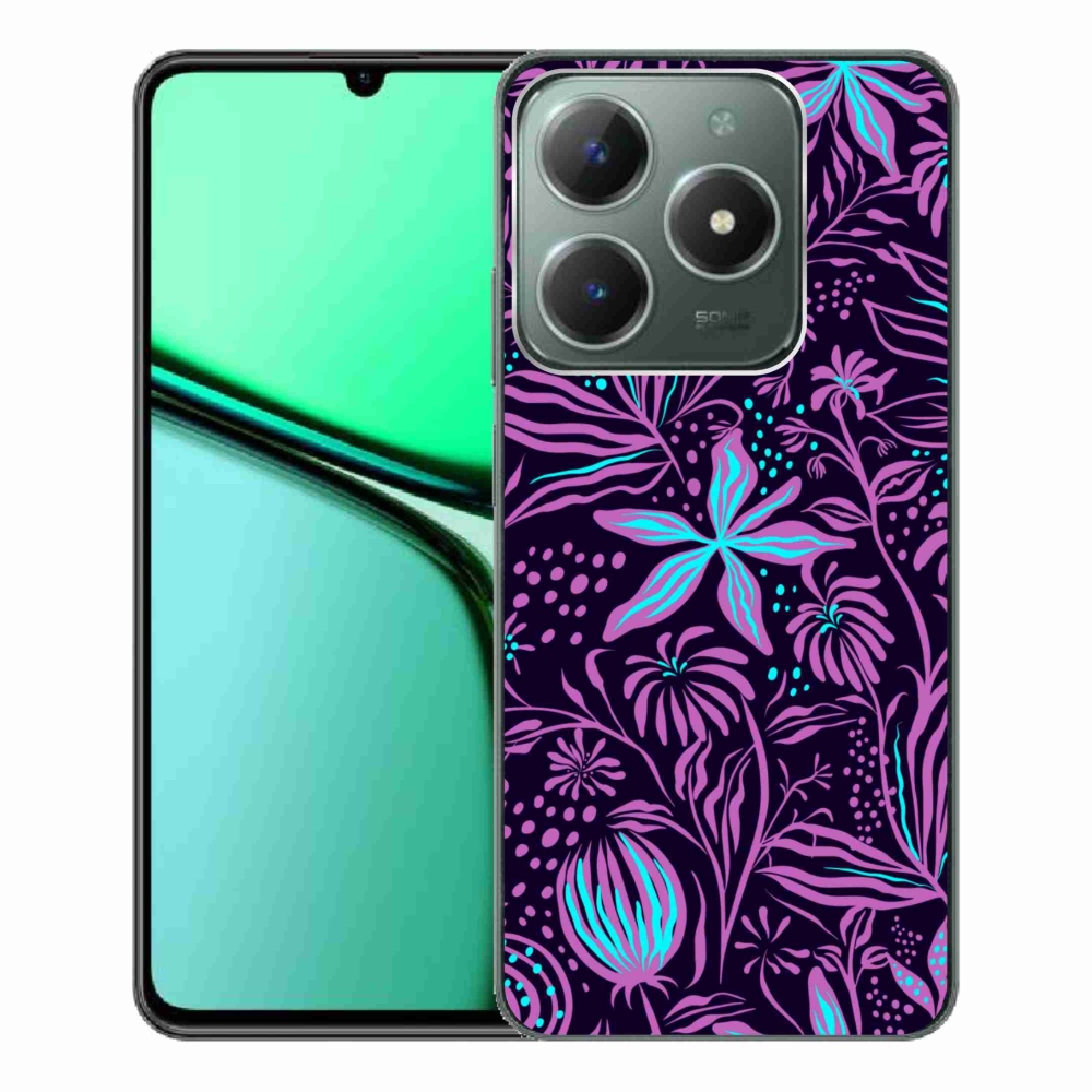 Zselés borítás mmCase a Realme C61 készülékhez - virágok 2