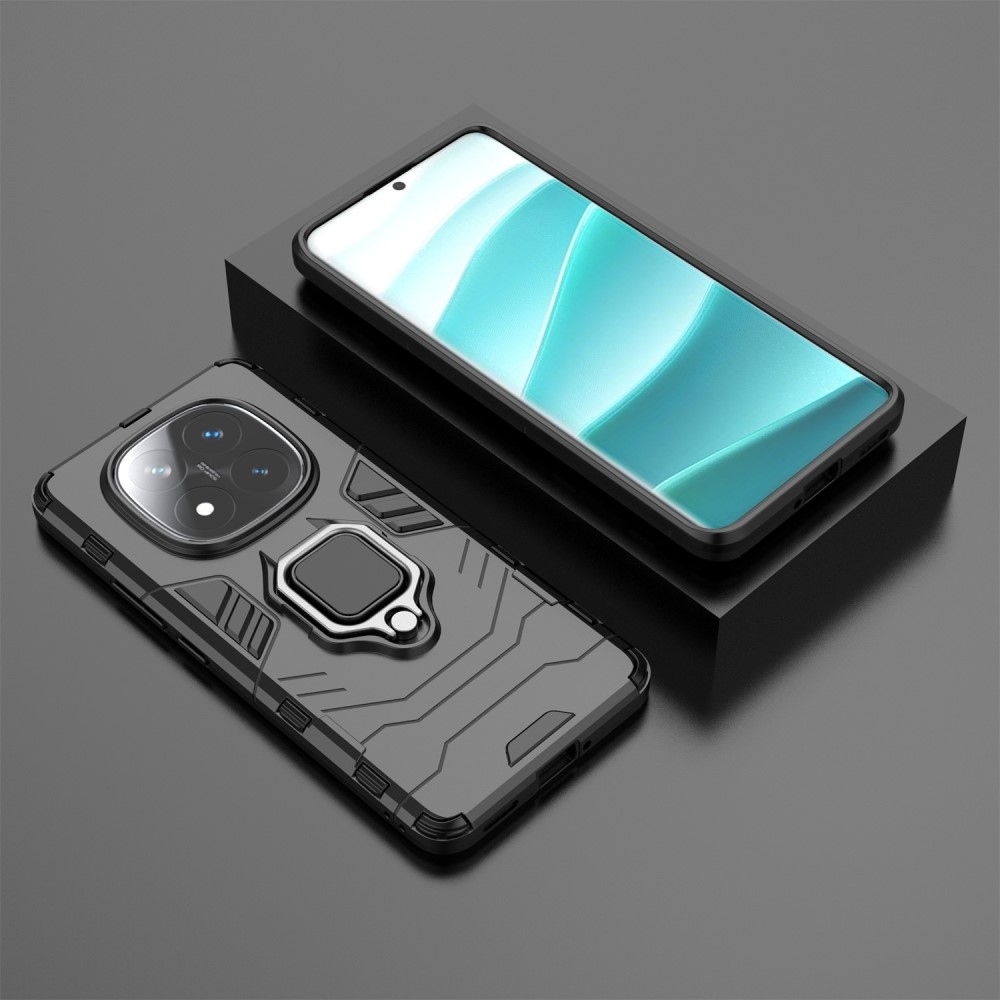 Guardy tartós borító a Xiaomi Redmi Note 14 Pro+ 5G készülékhez - fekete