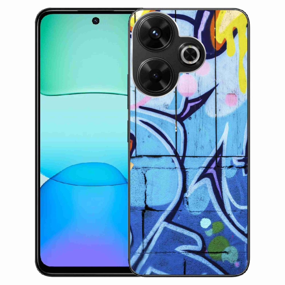 Gél borítás mmCase a Xiaomi Redmi 13 4G/Poco M6 4G - graffiti
