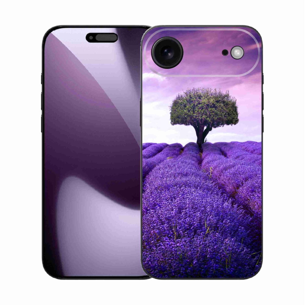 Zselés borítás mmCase iPhone 17 Air készülékhez - levendula rét