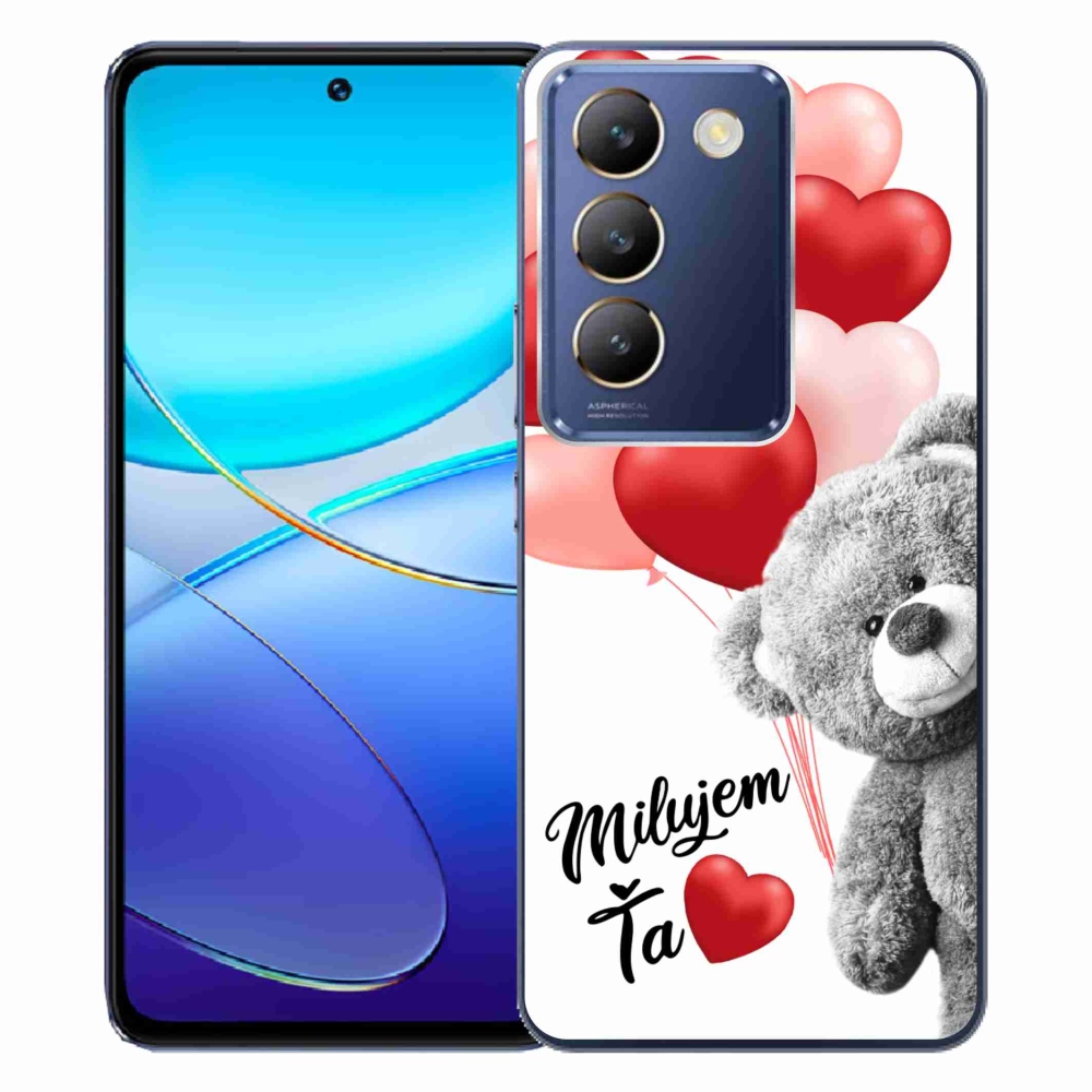 Gél tok mmCase a Vivo V40 SE 4G/5G-hez - I love you en