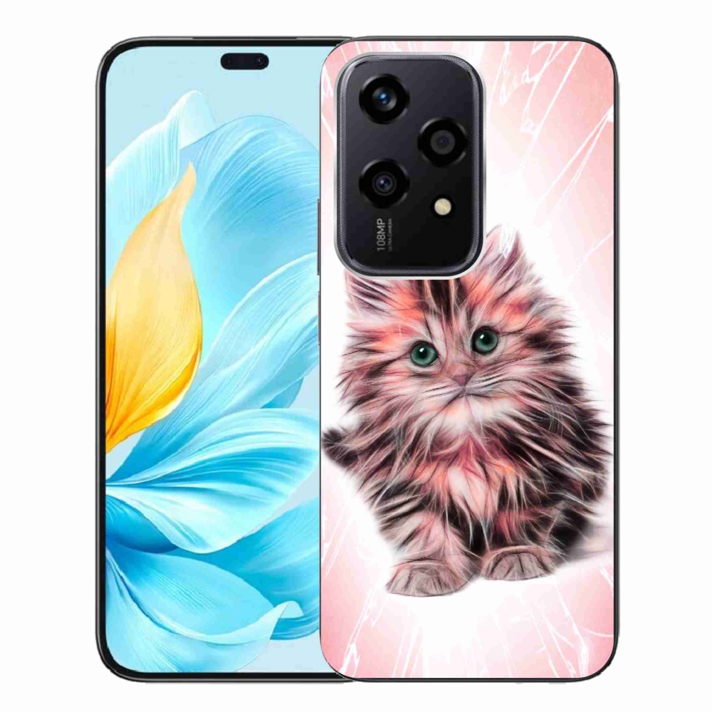 Gél borító mmCase a Honor 200 Lite 5G számára - aranyos cica