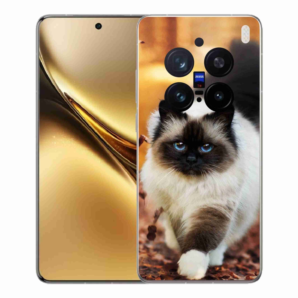 Zselés borítás mmCase a Vivo X200 Pro 5G készülékhez - macska