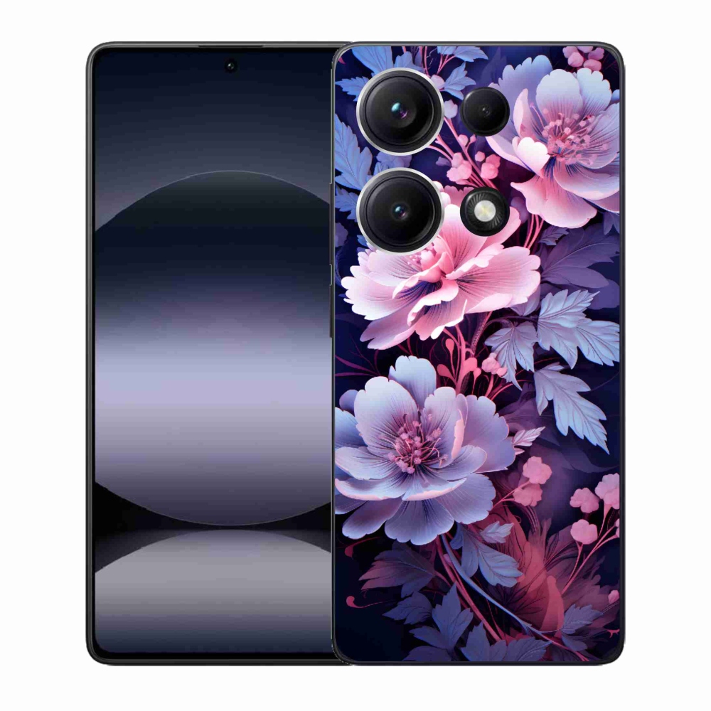 Gél borító mmCase a Xiaomi Redmi Note 14S-hez - virágok 11