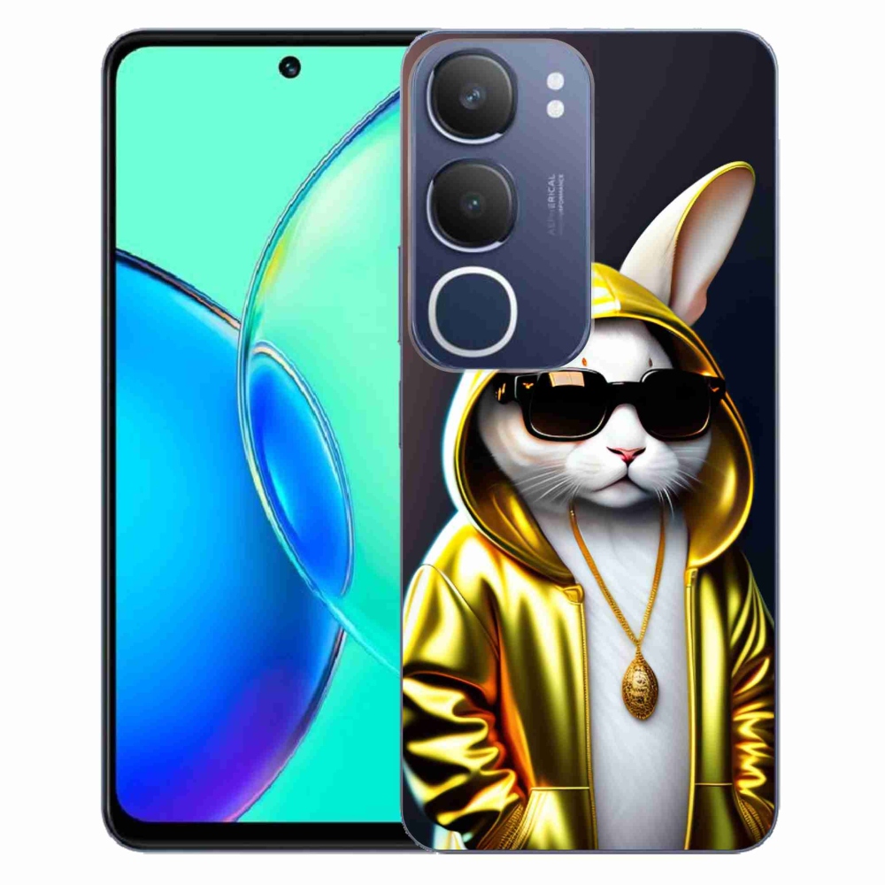 Zselés borítás mmCase a Vivo Y19s készülékhez - cat boss