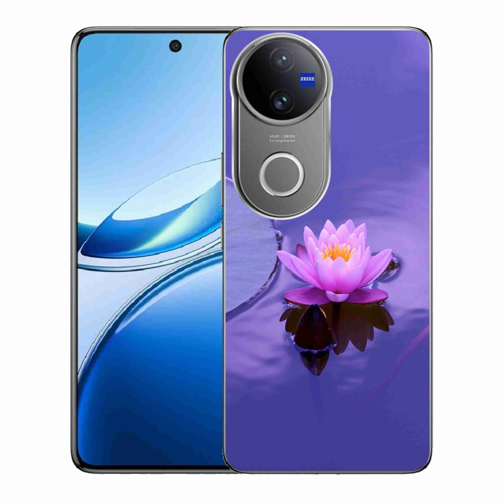 Zselés borítás mmCase a Vivo V50 5G készülékhez - virág a felületen