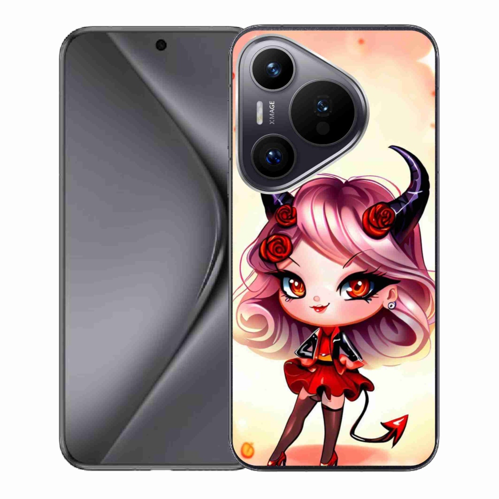 Gél borító mmCase a Huawei Pura 70 készülékhez - rajzfilmördög