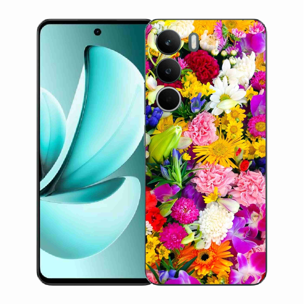 Zselés borítás mmCase a Realme C71 készülékhez - virág 12