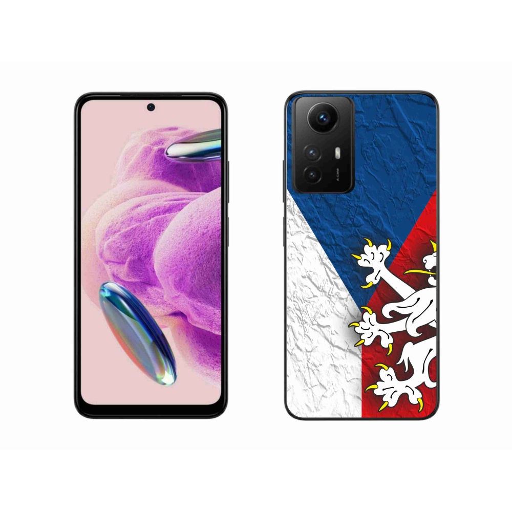 Gél borítás mmCase a Xiaomi Redmi Note 12S - cseh zászlóhoz 1