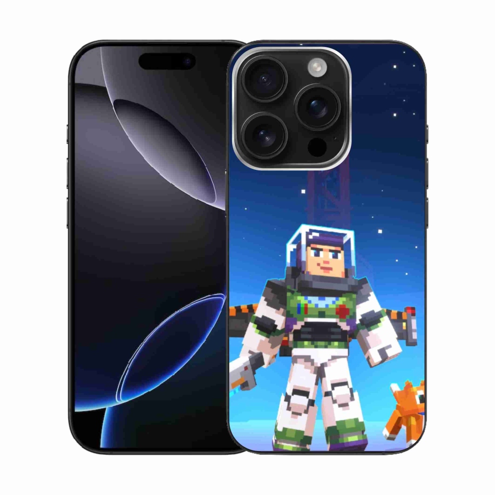 Zselés borítás mmCase iPhone 16 Pro készülékhez - minecraft 2