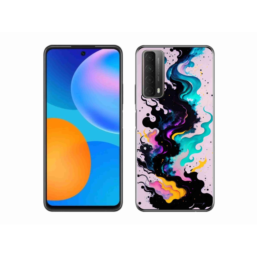 Zselés borítás mmCase a Huawei P Smart (2021) - absztrakt motívum 4