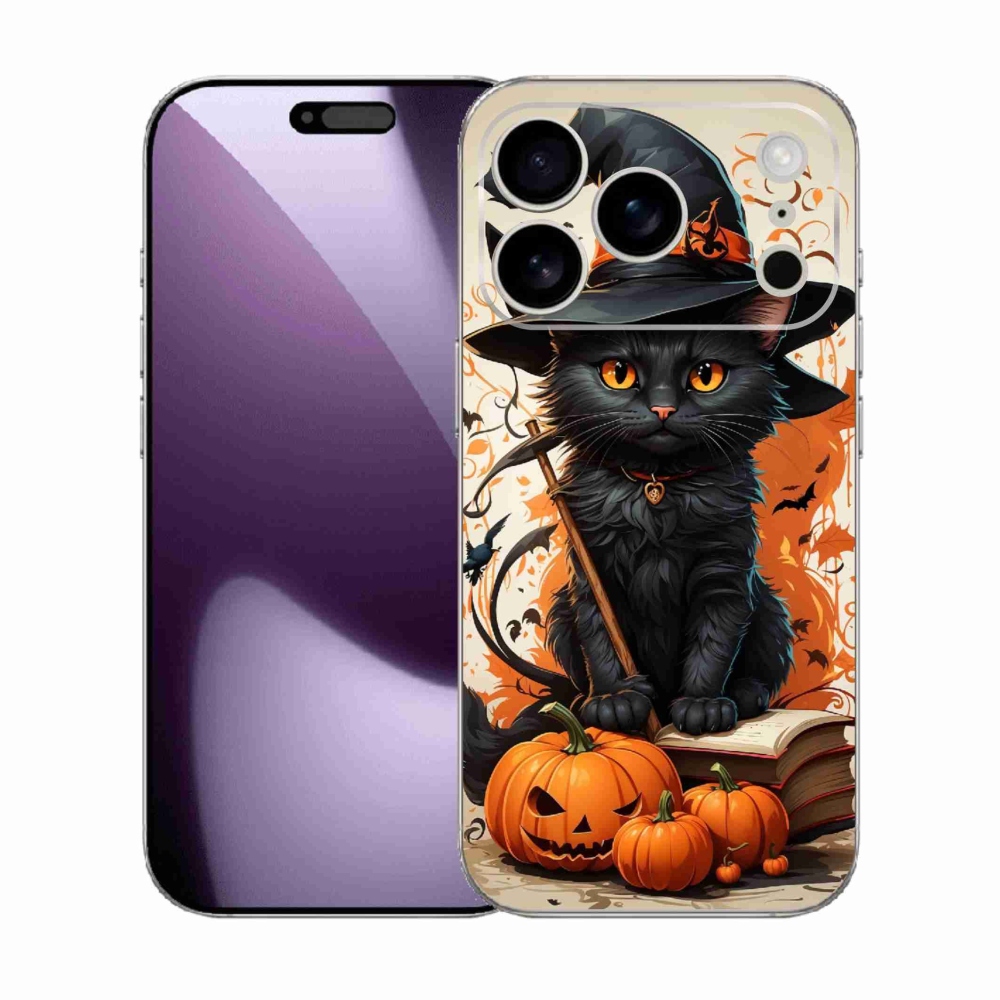 Zselés borítás mmCase iPhone 17 Pro készülékhez - macskavarázsló