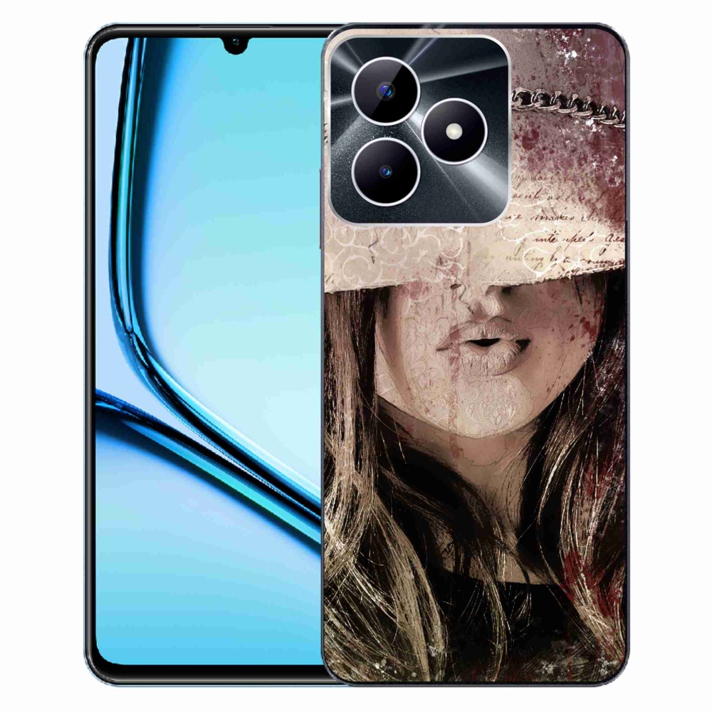 Zselés borítás mmCase a Realme Note 50 készülékhez - lány