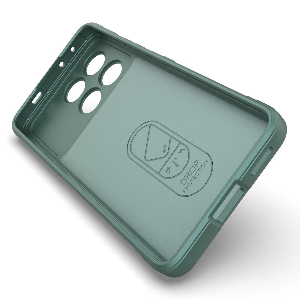 Rugg tartós zselés tok Xiaomi Poco X6 Pro 5G - zöld