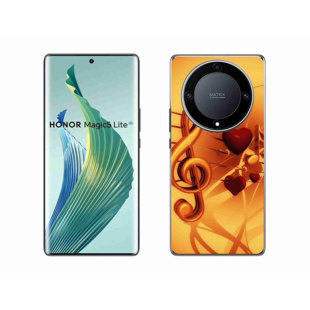 Gél borítás mmCase a Honor Magic 5 Lite 5G számára - jegyzetek