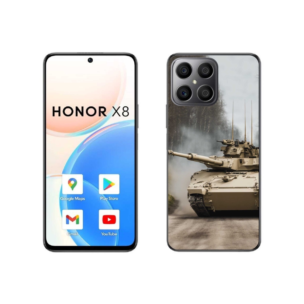 Zselés borítás mmCase a Honor X8 4G-hez - tartály 1