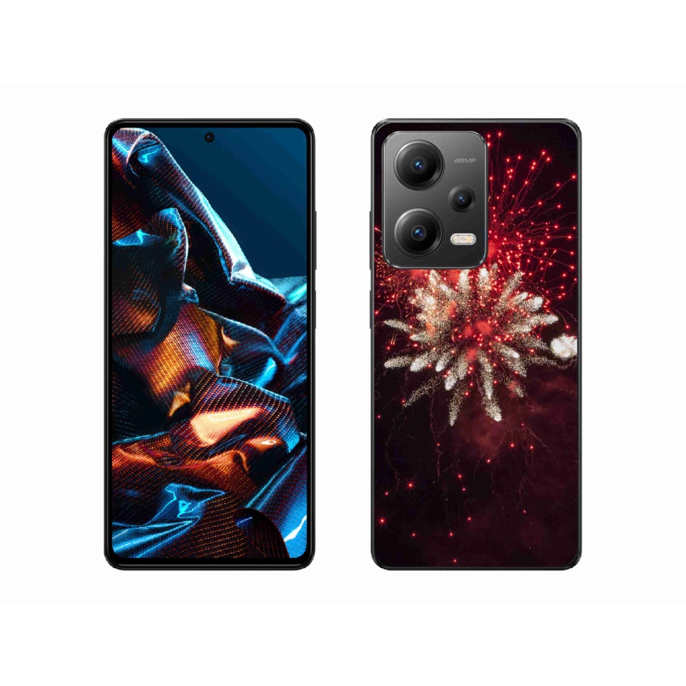 Gél borítás mmCase a Xiaomi Redmi Note 12 Pro 5G - tűzijátékhoz