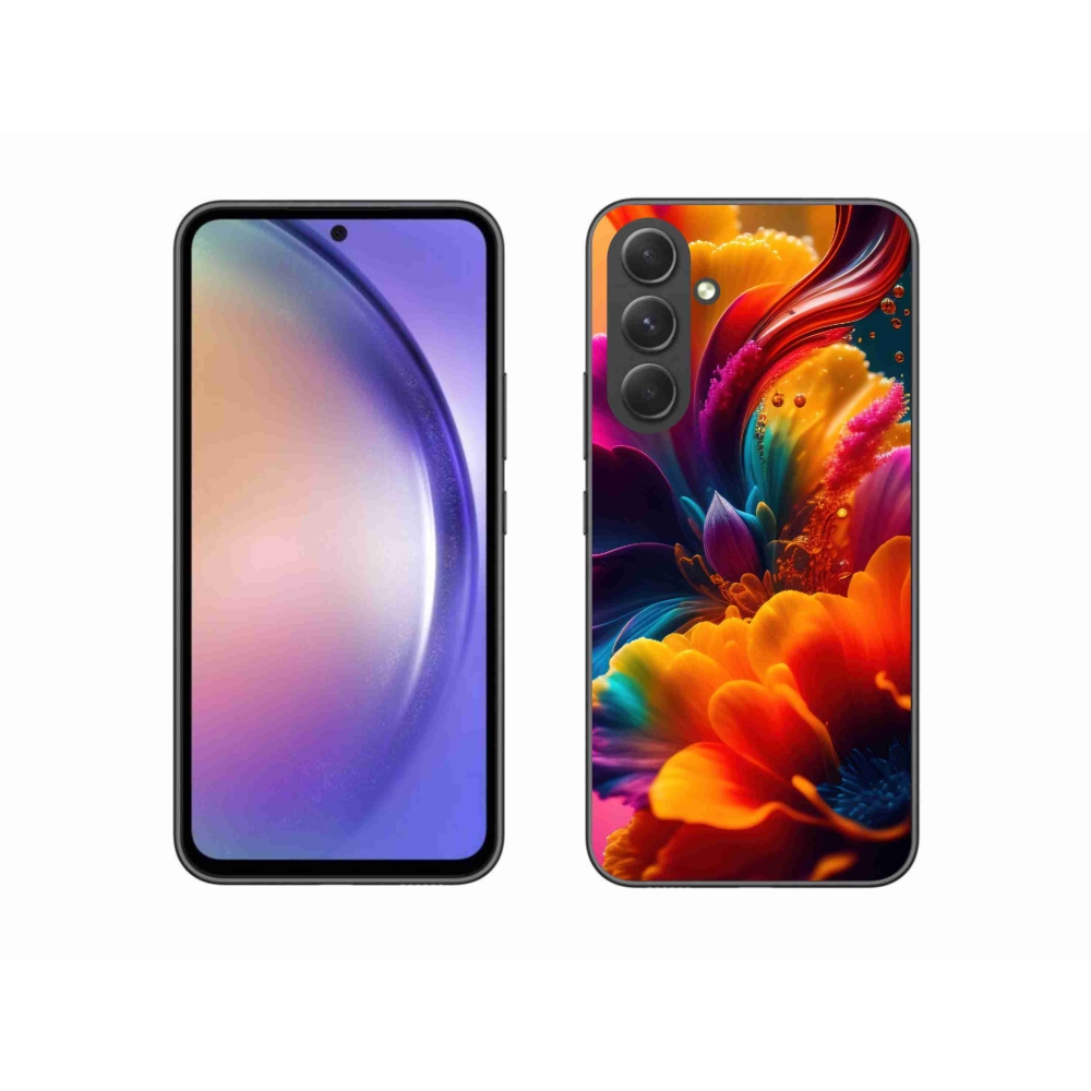 Zselés borítás mmCase Samsung Galaxy A54 5G - absztrakt motívum 2