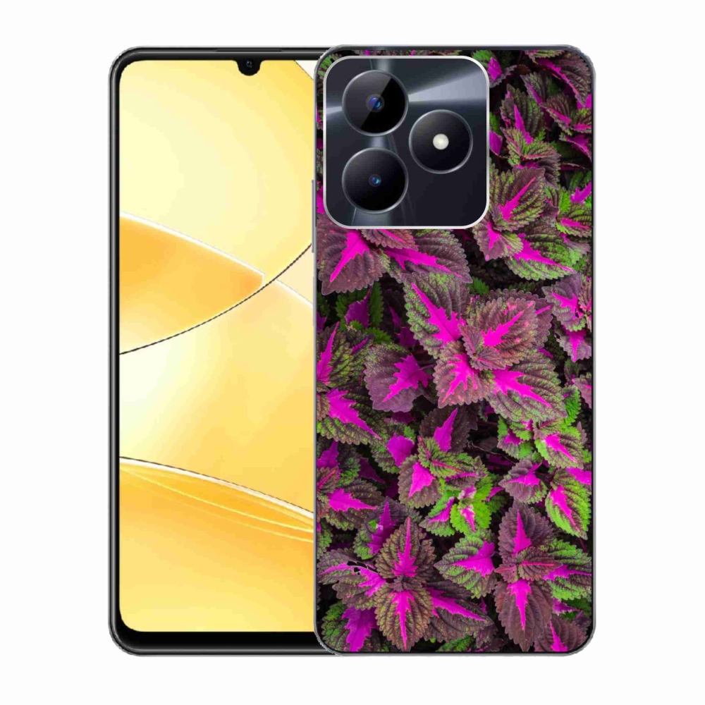 Zselés tok mmCase a Realme C51/C53 készülékhez - 10 szál virág