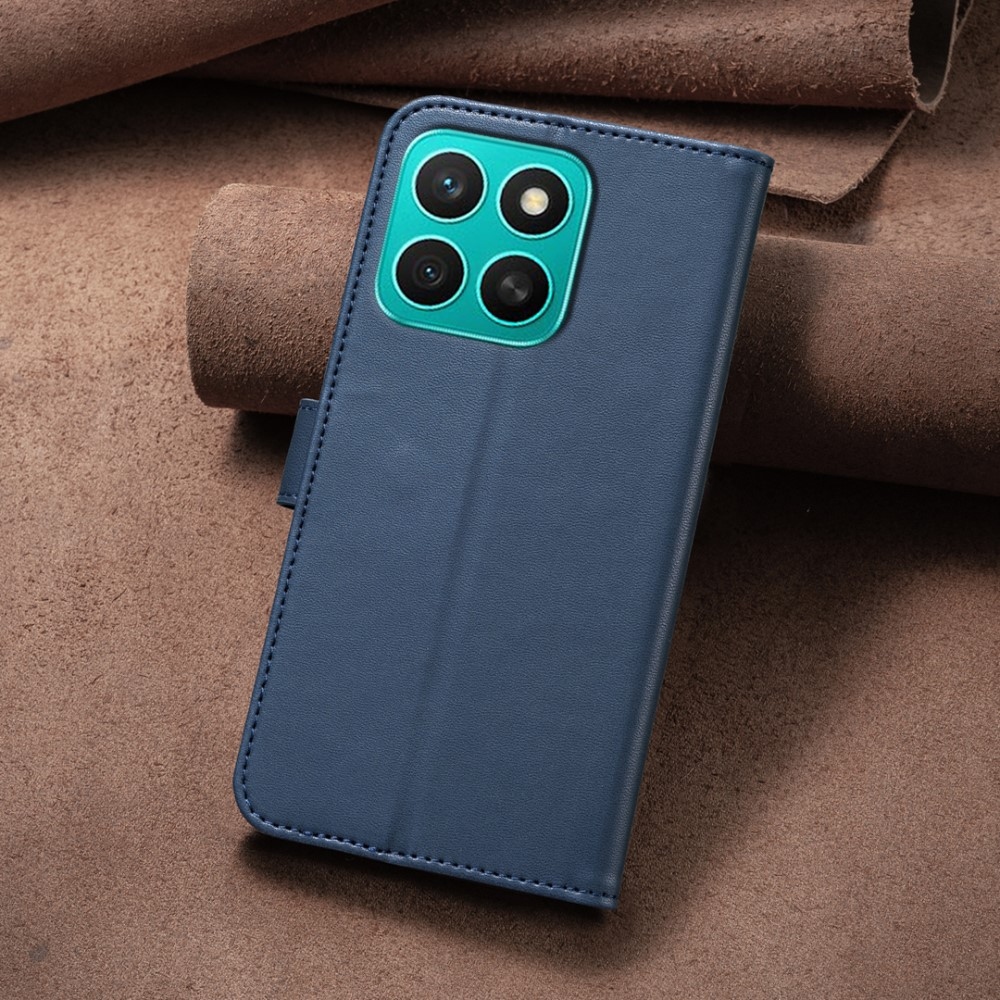 Clover könyv tok Honor X8c-hez - kék